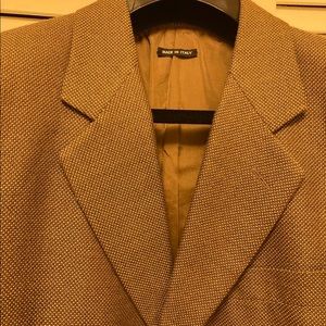 Brand New Emporio Armani Cashmere Silk Suit Jacket Size IT 48/Large